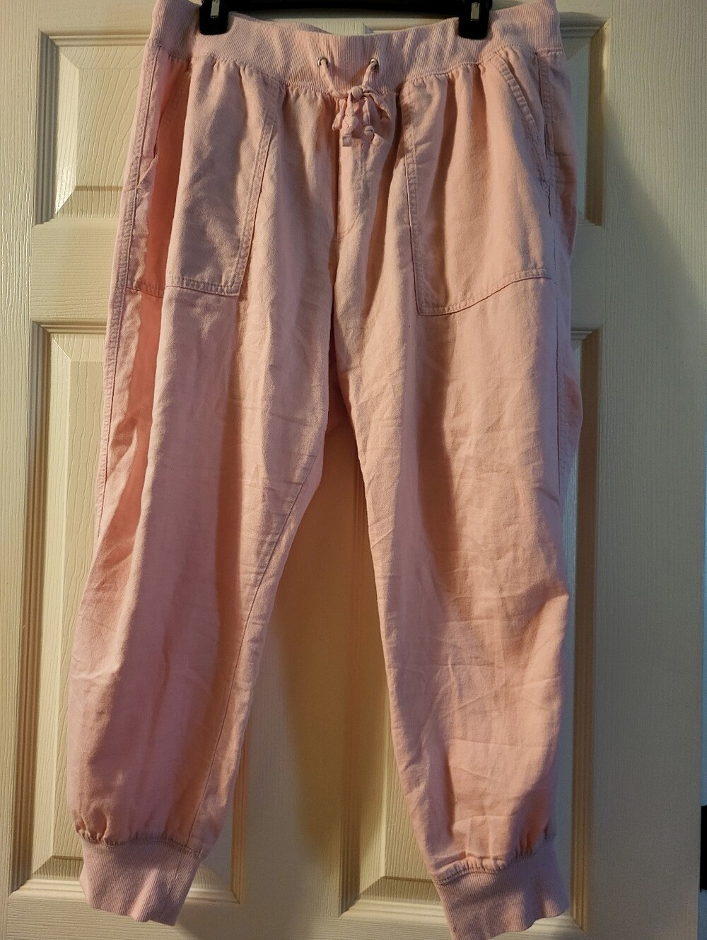 Gap Ladies Pink Drawstring Jogger Pants